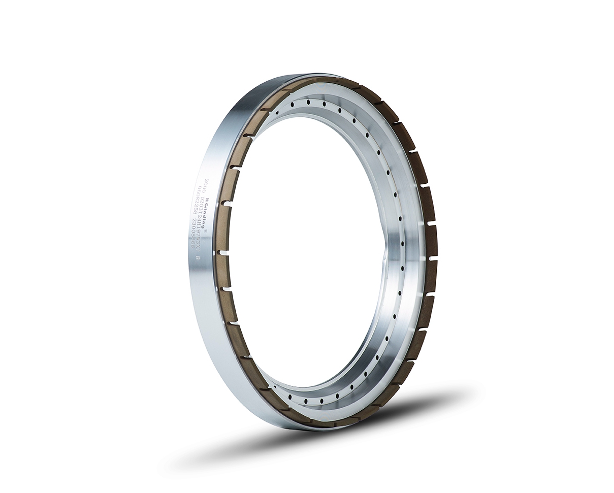 Reduced grinding wheel